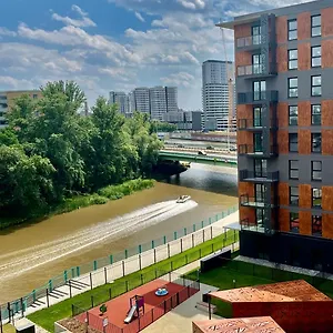 Apartment Jesionowe Nad Odra, Stare Miasto, Sauna W Jednym, Klimatyzacja , Garaz Podziemny 0 Zl, Odra River , Old Town, New Building, Air Conditioning, Sauna-one, Underground Garage Free, Breslau